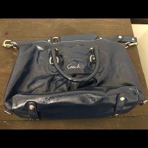 Coach purse - blue